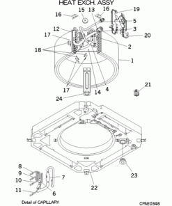 FDTC45KXE6B/1 HEAT EXCH. ASSY