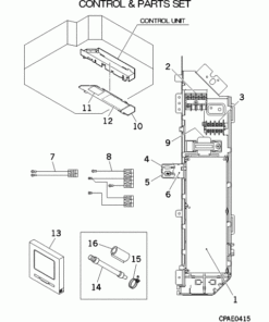 FDT100VH/1 CONTROL AND PARTS SET