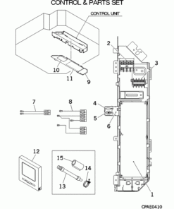FDT140VH/1 CONTROL AND PARTS SET