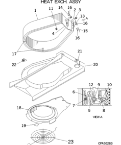 FDTWA71KXE4R HEAT EXCH. ASSY