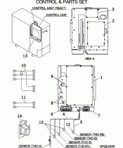FDCA100VSA-W/1 CONTROL AND PARTS SET