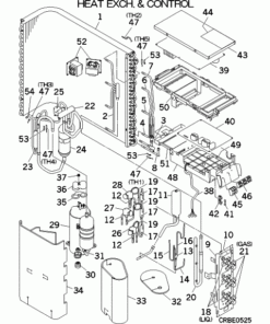 SCM50ZS-W HEAT EXCH. AND CONTROL