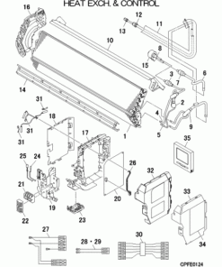 FDK15KXZE1-W/A HEAT EXCH. AND CONTROL