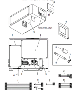 FDUA125VH/1 CONTROL AND PARTS SET