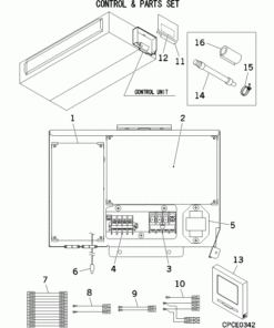 FDUM140KXE6F-W/1 CONTROL AND PARTS SET