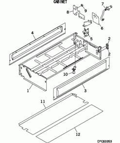 FDUT71KXE6F-W/1 CABINET