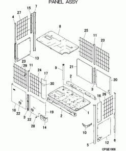 FDC335KXZE2/1 PANEL ASSY