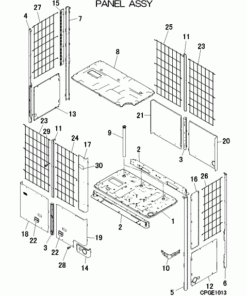 FDC450KXZRE2/1 PANEL ASSY
