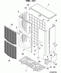 DXC43VNX/1 PANEL ASSY