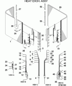 FDC450KXZRE2/A HEAT EXCH. ASSY