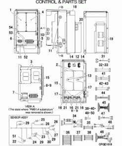 FDC560KXZE2/A CONTROL AND PARTS SET