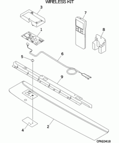 FDTS71KXE6F/F WIRELESS KIT