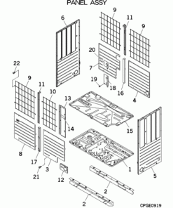 ESA30EH-25/1 PANEL ASSY