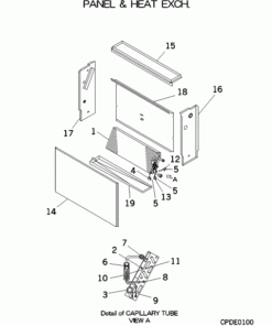 FDFU56KXE6F/F PANEL AND HEAT EXCH