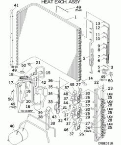 SCM100ZJ-S1/1 HEAT EXCH. ASSY