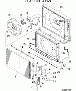 SRF50ZJX-S1/1 HEAT EXCH. AND FAN