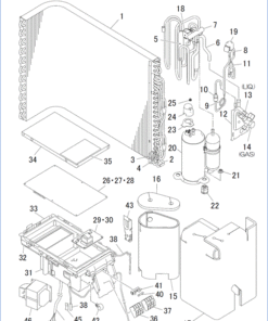 DXC18ZTLA-W HEAT EXCH. AND CONTROL