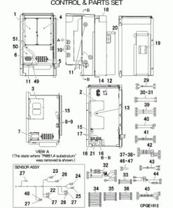 FDC335KXZE2/A CONTROL AND PARTS SET