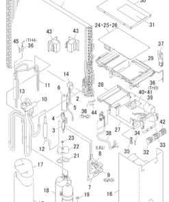 SRC60ZSXA-W/B HEAT EXCH. AND CONTROL