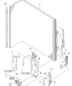 FDCA125VNP-W/1 HEAT EXCH. ASSY